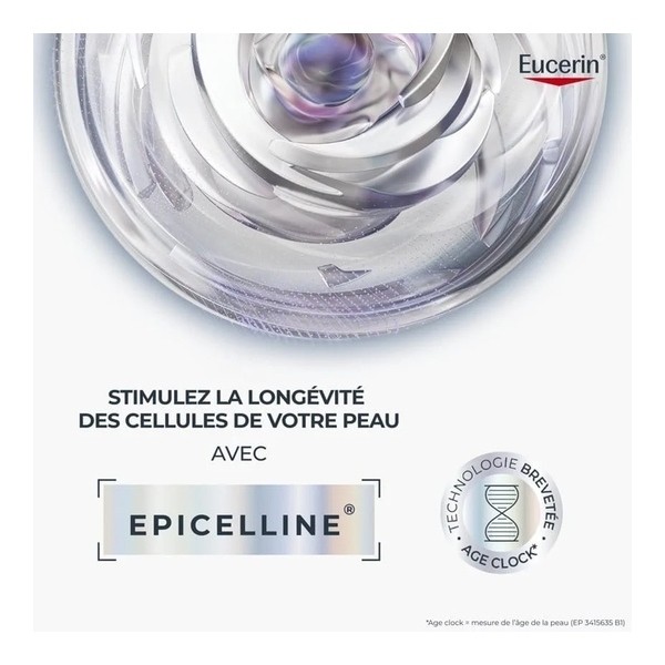 Eucerin Hyaluron Filler + Longevity Soin de jour épigénétique SPF 30