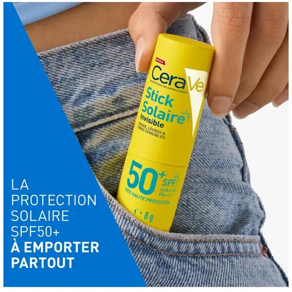 CeraVe Stick solaire invisible SPF 50+