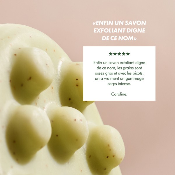 Mevita l'Or végétal Savon exfoliant lissant bio