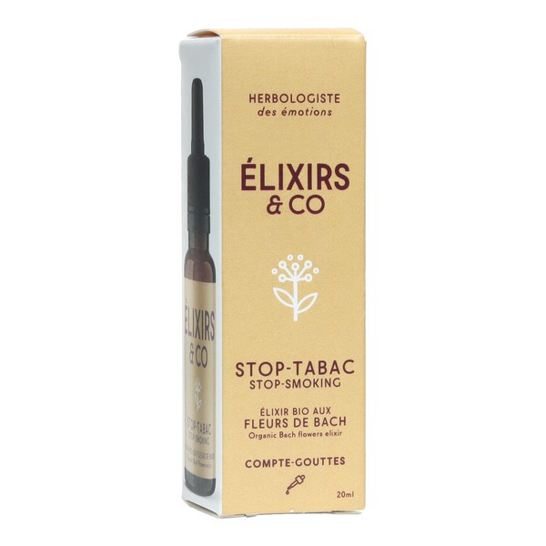 Elixirs and Co Fleurs de Bach Stop Tabac gouttes bio