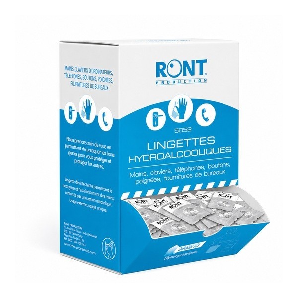 Ront lingette hydroalcoolique
