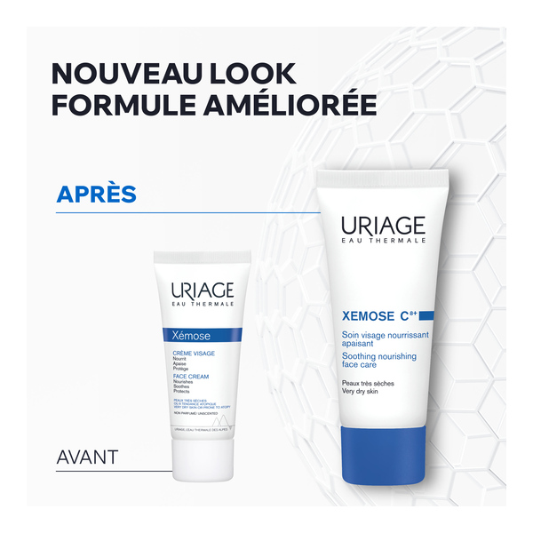 Uriage Xémose C8+ Soin visage nourrissant apaisant