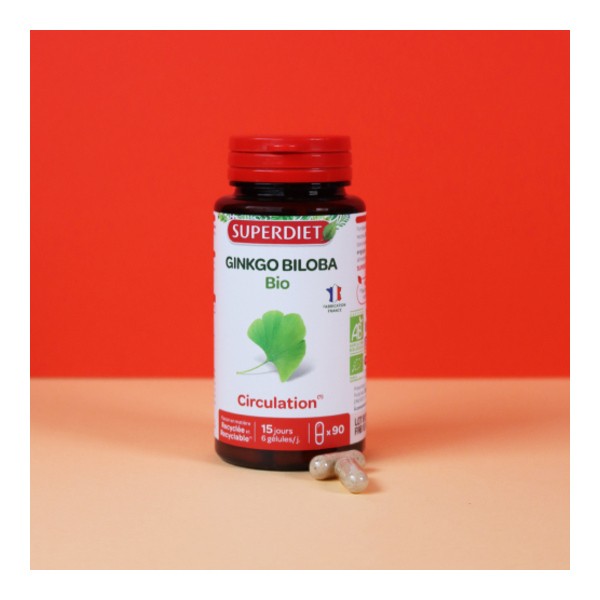Super Diet Ginkgo Biloba Bio gélules