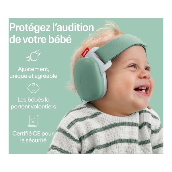 Alpine casque anti bruit bébé Muffy Baby Comfort