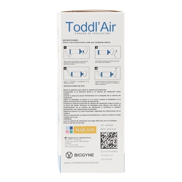 Chambre d'inhalation Toddl Air
