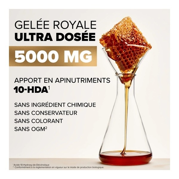 Arkoroyal Gelée royale 5000 mg Bio ampoule