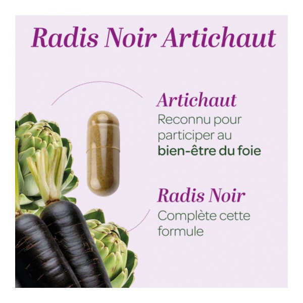 Super Diet radis noir artichaut bio gélules