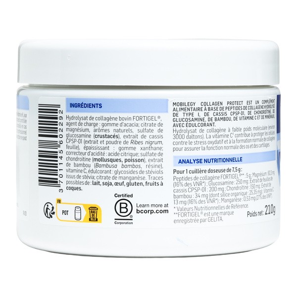 PileJe Mobilegy Collagen protect poudre