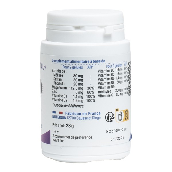 Nutergia Ergymental+ gélule