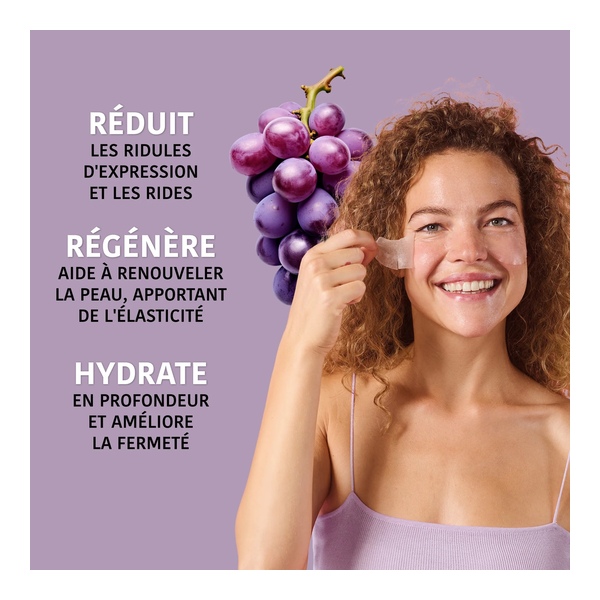 Iroha Nature Patch yeux Anti âge au raisin