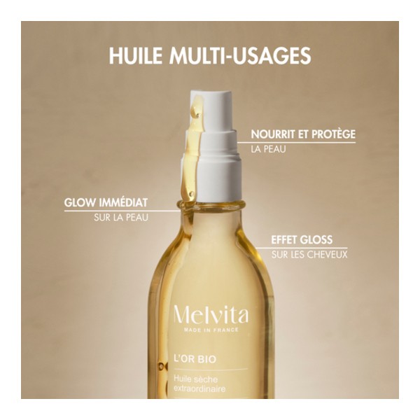 Melvita L'or bio Huile sèche extraordinaire