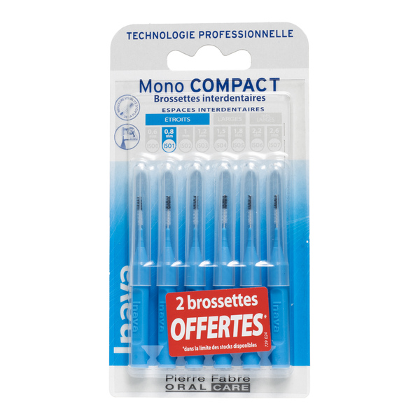 Inava Mono Compact Brossettes interdentaires