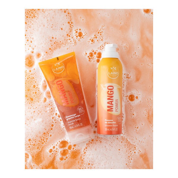Laino mousse de douche Mango Power