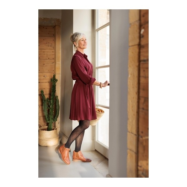 Sigvaris Styles Motifs Bas de contention femme classe 2