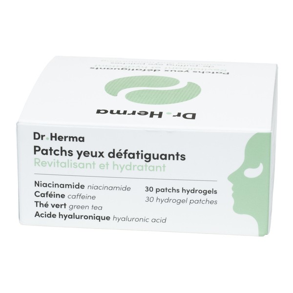 Dr Herma Patch yeux hydrogel défatiguant