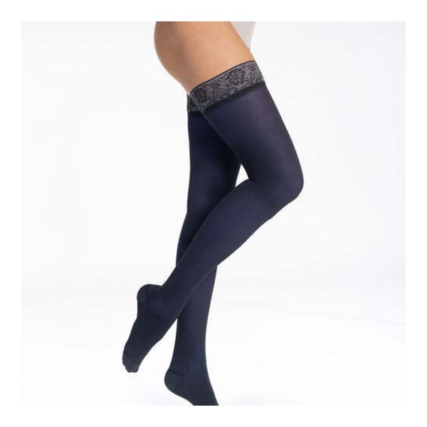 Sigvaris Essentiel Semi transparent Bas de Contention Femme Classe 2