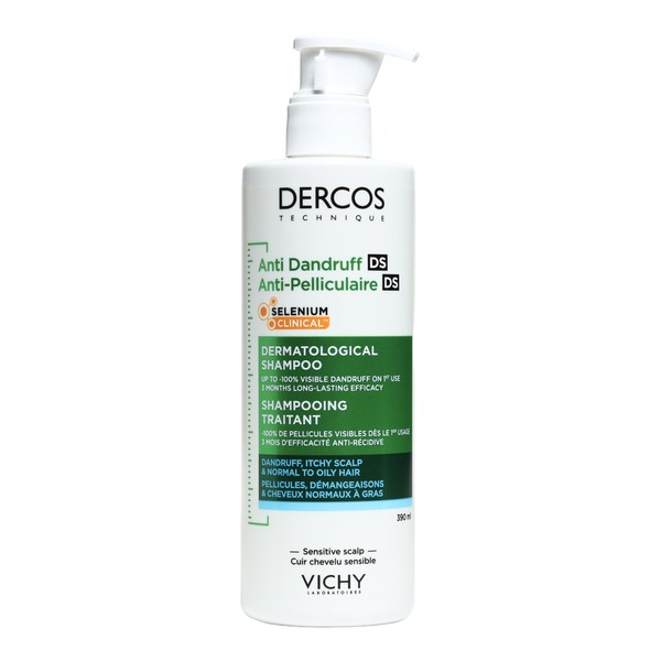 Vichy Dercos Shampooing Anti pelliculaire DS cheveux normaux à gras
