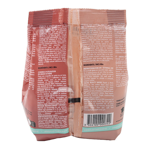 Argiletz Argile rouge en poudre