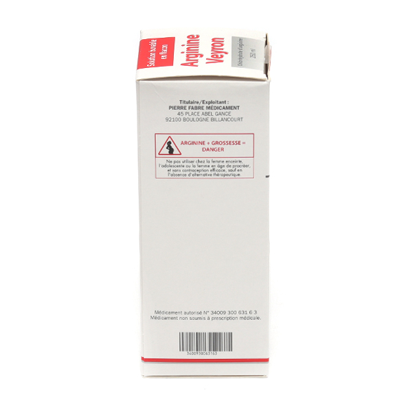 Arginine Veyron solution buvable