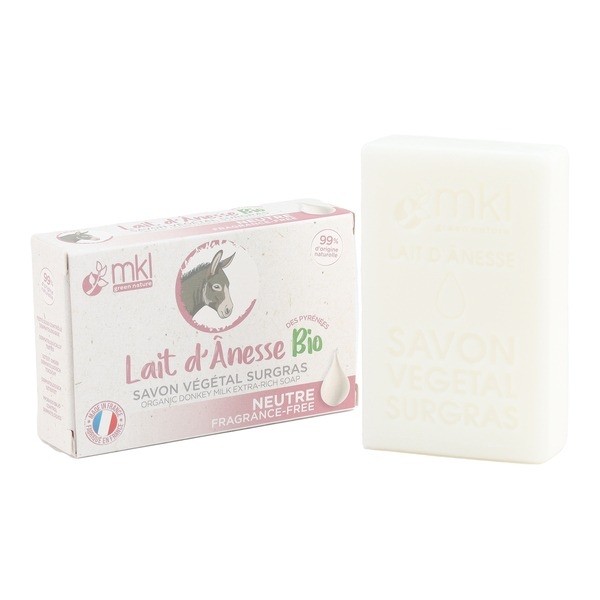 MKL savon végétal lait d'ânesse bio