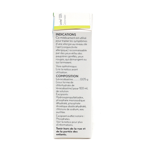 Levofree 0,05 % collyre