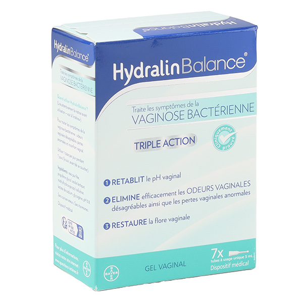 Hydralin Balance gel vaginal unidoses
