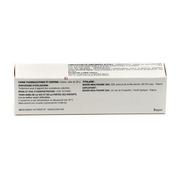 Madecassol crème pour cicatrice