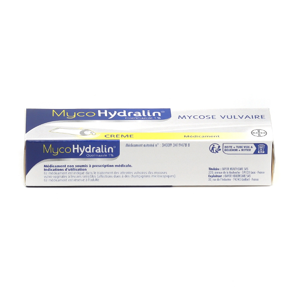 MycoHydralin crème mycose vulvaire