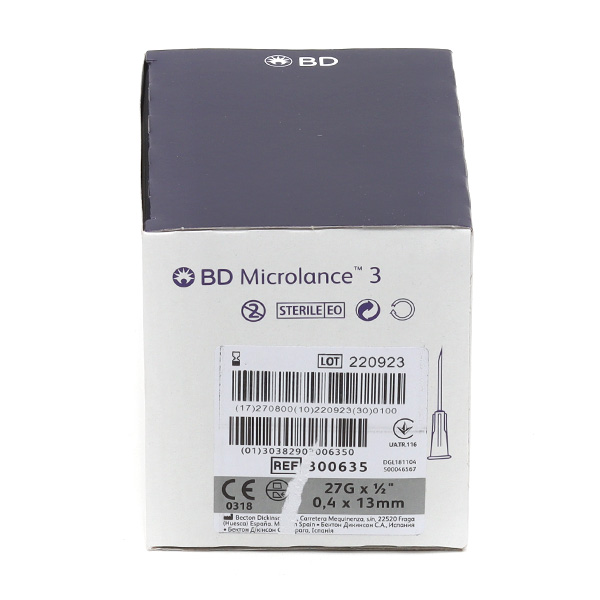 BD Microlance 3 Aiguille hypodermique x100