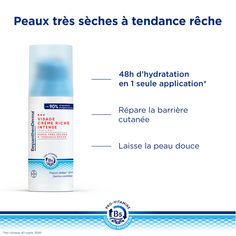 Bepanthen Derma Crème riche intense visage