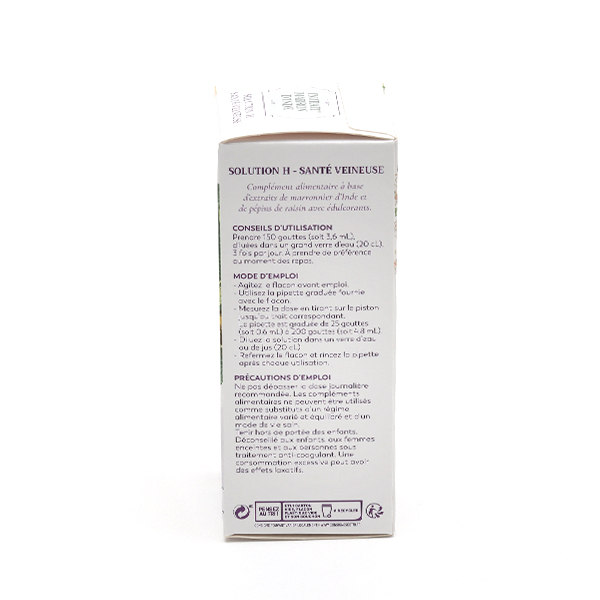 Intrait de marron d'Inde Solution H Santé veineuse