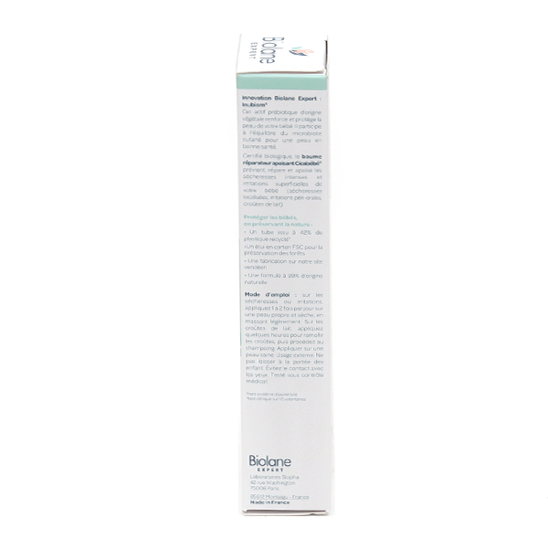 Biolane Expert Cicabébé baume réparateur apaisant Bio