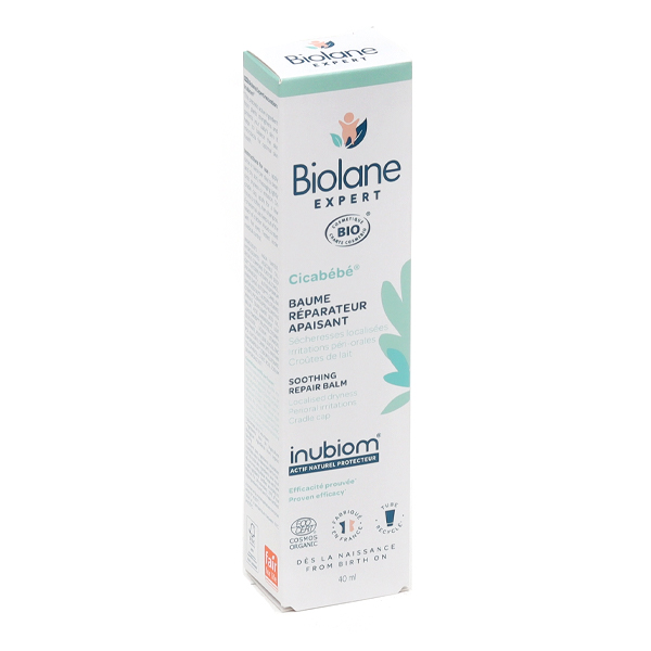 Biolane Expert Cicabébé baume réparateur apaisant Bio