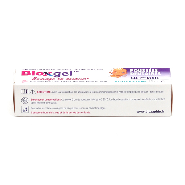Bloxgel poussées dentaires