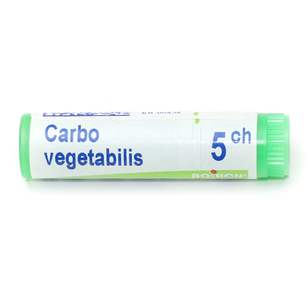 Carbo vegetabilis dose homéopathie Boiron