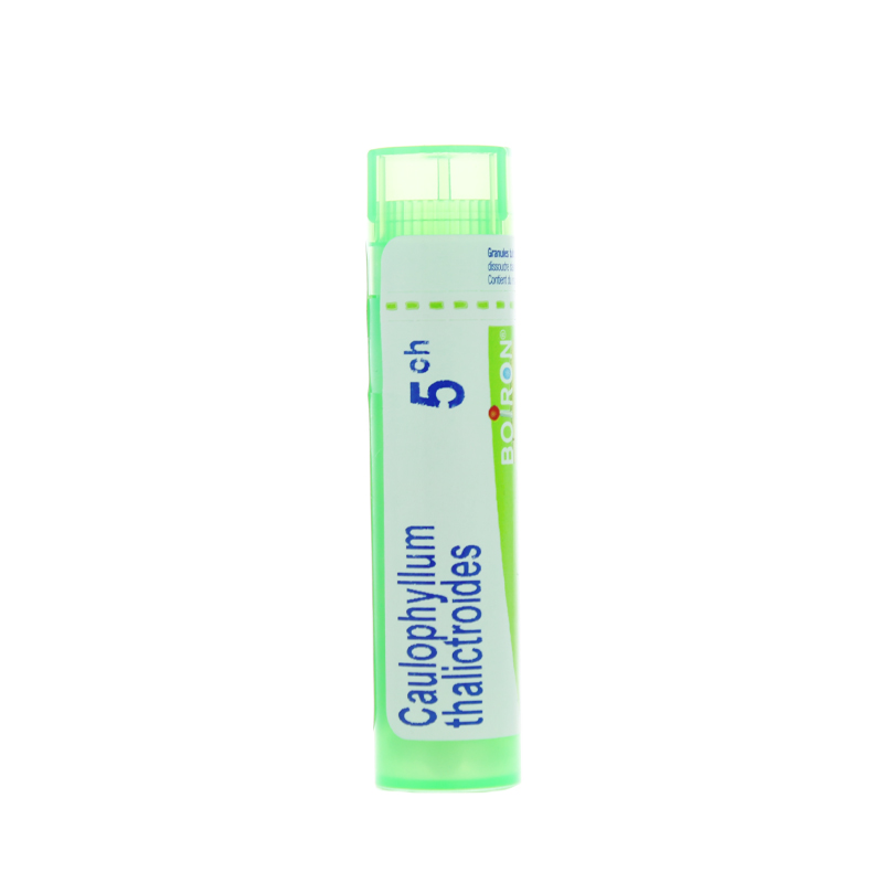 Caulophyllum thalictroides granules homéopathie Boiron