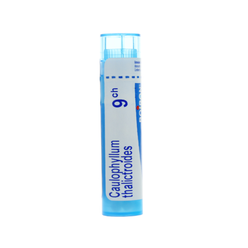 Caulophyllum thalictroides granules homéopathie Boiron