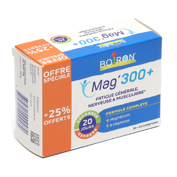 Mag 300+ comprimés