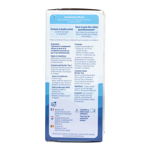 MoviGo Duo Double action Sachet laxatif