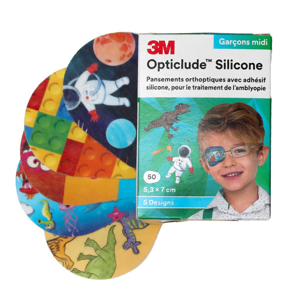 Solventum Opticlude Silicone pansement orthoptique x 50