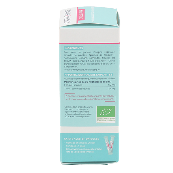 Calmosine Digestion boisson Bio