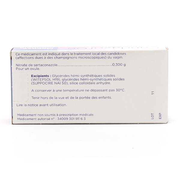 Candazol ovule mycose