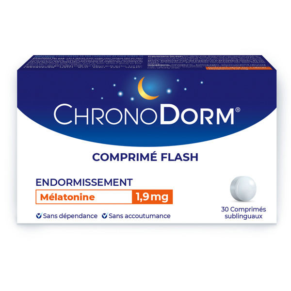 ChronoDorm Mélatonine 1,9 mg comprimés