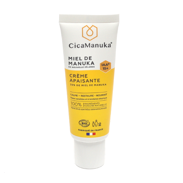CicaManuka Crème apaisante Bio