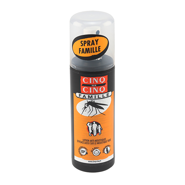 Cinq sur Cinq Famille lotion anti-moustiques