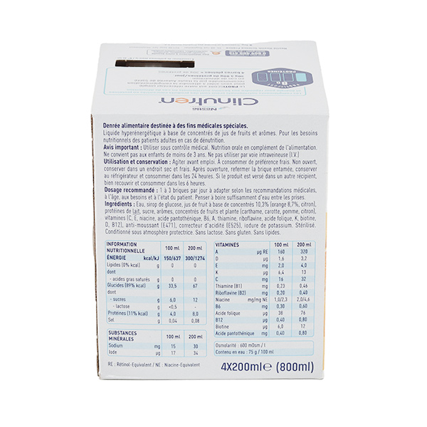 Clinutren Fruit boisson
