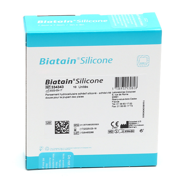 Biatain Silicone pansement adhésif siliconé