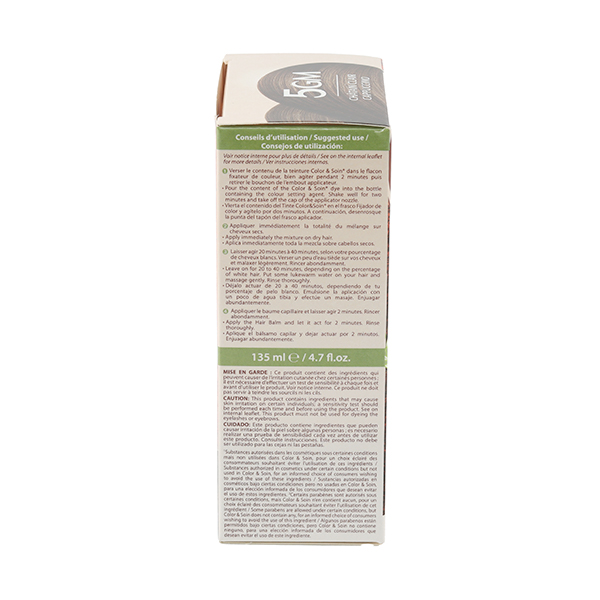 Les 3 Chênes Color et Soin coloration permanente châtain clair cappuccino 5GM