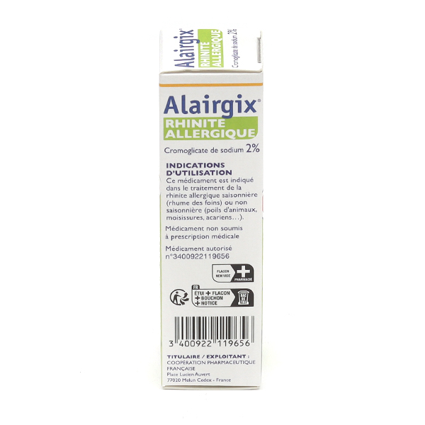 Alairgix Rhinite Allergique spray nasal
