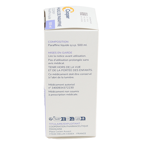 Huile de Paraffine liquide Cooper